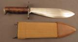 Springfield Armory U.S. Bolo Knife
Model 1910 w Scabbard Unconverted - 1 of 10