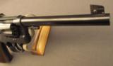 Very Nice Custom New Service Target Revolver w/ Two Cylinders - 3 of 12