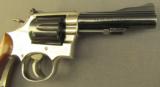 Rare S&W Revolver Reverse Pinto Model 18-3 with Box & Letter - 3 of 12