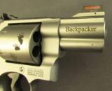 Smith & Wesson 44 magnum Revolver Backpacker 629-6 Bear Tracks - 4 of 12