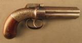 Manhattan Pepperbox Pistol Excellent Condition Rare Antique Percussion - 1 of 11