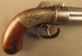 Manhattan Pepperbox Pistol Excellent Condition Rare Antique Percussion - 2 of 11