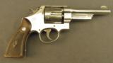 S&W 38/44 Heavy Duty Revolver with Police Markings pre Model 20 - 1 of 12
