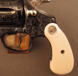 Colt Custom Shop Engraved Diamondback Revolver by Harper Ivory Grips - 5 of 12