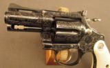 Colt Custom Shop Engraved Diamondback Revolver by Harper Ivory Grips - 6 of 12
