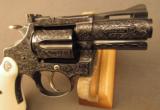 Colt Custom Shop Engraved Diamondback Revolver by Harper Ivory Grips - 3 of 12