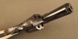 Colt Custom Shop Engraved Diamondback Revolver by Harper Ivory Grips - 10 of 12