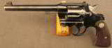 Pre-war Colt Officers Model Target 22 Revolver - 4 of 9