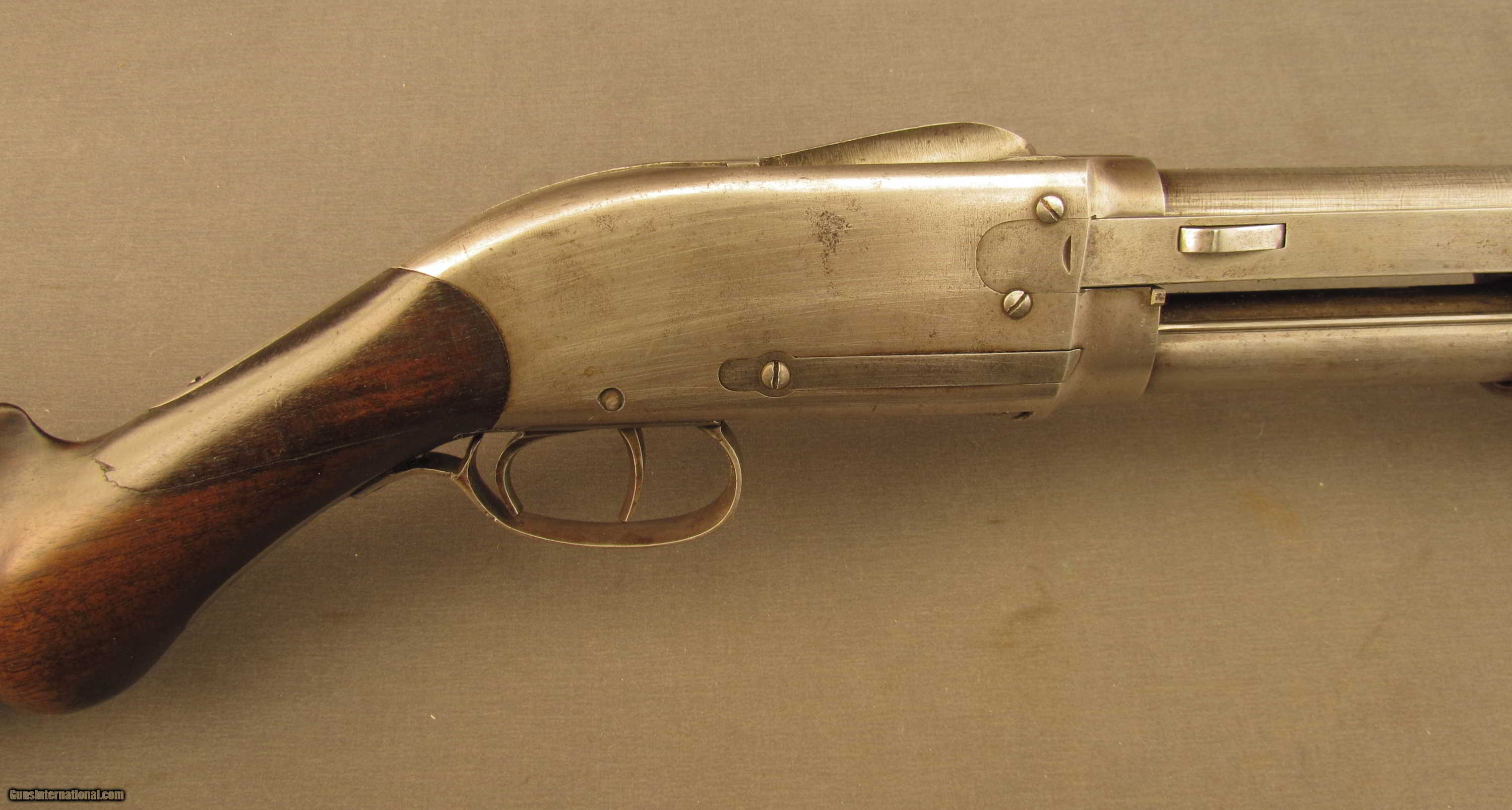 Bannerman Shotgun Spencer Patent Model 1896 Pump Action