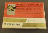 Bertram Brass Unprimed Cases 50-110 Winchester 1 Box 20 Count - 1 of 2
