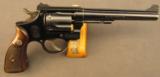 S&W K-38 Masterpiece Target Revolver (Pre-Model 14) - 1 of 11