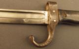 French Bayonet and Matching Scabbard 1st Pattern 1892 - 6 of 12