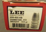 Lee Single Cavity Bullet Mold .459-405 HB Bullet - 2 of 3