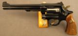 S&W Target Masterpiece Revolver Model 14-3 K-38 - 4 of 12