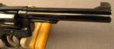 S&W Target Masterpiece Revolver Model 14-3 K-38 - 3 of 12