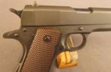 WW2 Colt 1911A1 Pistol with Holster Built in 1944 - 3 of 12