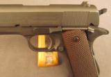 WW2 Colt 1911A1 Pistol with Holster Built in 1944 - 6 of 12