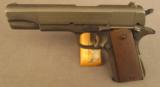 WW2 Colt 1911A1 Pistol with Holster Built in 1944 - 5 of 12