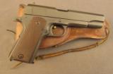WW2 Colt 1911A1 Pistol with Holster Built in 1944 - 1 of 12
