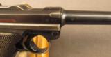 WW2 German P.08 Luger Pistol by Mauser - 2 of 10
