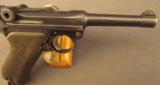 German P.08 Luger Pistol by DWM (Police Rework) - 2 of 10