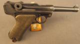 German P.08 Luger Pistol by DWM (Police Rework) - 1 of 10