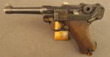 German P.08 Luger Pistol by DWM (Police Rework) - 3 of 10