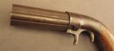 Bacon & Co. Single Action Underhammer Pepperbox Pistol - 5 of 9