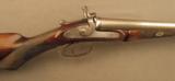 Westley Richards Antique Pinfire Shotgun Neat Conversion to Centerfire - 1 of 12