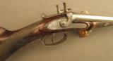Westley Richards Antique Pinfire Shotgun Neat Conversion to Centerfire - 5 of 12