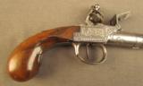French Flintlock Turn-Off Pistol by Fillon of Paris - 2 of 12