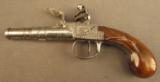 French Flintlock Turn-Off Pistol by Fillon of Paris - 4 of 12