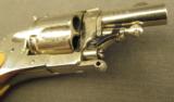 Italian Retail marked Belgian Pocket Revolver w/ Ivory Grips - 3 of 9