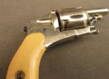 Italian Retail marked Belgian Pocket Revolver w/ Ivory Grips - 2 of 9