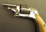 Italian Retail marked Belgian Pocket Revolver w/ Ivory Grips - 5 of 9