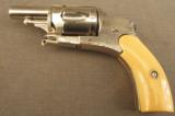 Italian Retail marked Belgian Pocket Revolver w/ Ivory Grips - 4 of 9