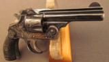 Engraved Iver Johnson Safety Hammer Revolver in box - 3 of 12