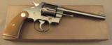 Pre-War Colt Official Police Revolver in Box - 2 of 12