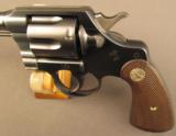 Pre-War Colt Official Police Revolver in Box - 6 of 12