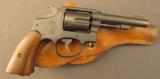 WW2 S&W Victory Model Revolver with Holster - 1 of 12