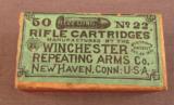Winchester Long 22 Target Black Powder Box - 1 of 6