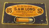 32 Smith & Wesson Long Sealed Box U.S. Cart Co. - 1 of 6