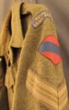 WW2 Canadian Uniform Jacket with canvass Patches 1945 Dated - 6 of 15