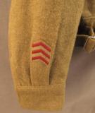 WW2 Canadian Uniform Jacket with canvass Patches 1945 Dated - 2 of 15