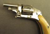 Italian Retail marked Belgian Pocket Revolver w/ Ivory Grips - 5 of 9