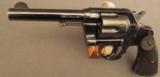 Colt New Army & Navy Revolver Model 1896 w/ Factory letter - 6 of 12