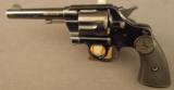 Colt New Army & Navy Revolver Model 1896 w/ Factory letter - 4 of 12
