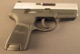 Sig-Sauer P250 Subcompact Pistol 357 Sig caliber - 2 of 9