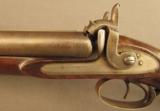 Canadian Built Antique Percussion Combination Gun by Grainger of Toron - 11 of 12