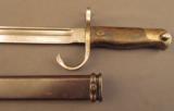 Japanese Arisaka Type 30 Bayonet & Scabbard - 4 of 6